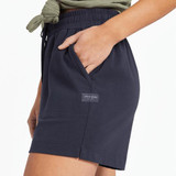 Life is Good Women's Solid Crusher FLEX Shorts