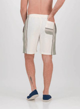 Hawalili Striped Relaxed Bermuda Shorts
