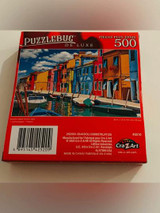 Puzzles Puzzlebug Deluxe Burano Island Venice, Italy 500 Piece Jigsaw Puzzle 