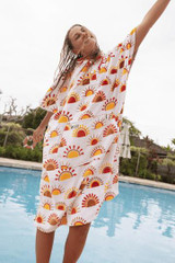 Outer Lakes Sunshine Towel Poncho 