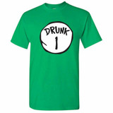 Bad Idea Drunk 1 and Drunk 2 T-Shirts