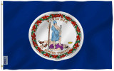 Anley Virginia State Flag 3 x 5