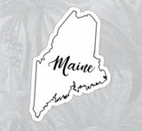 Sticker Maine Sticker