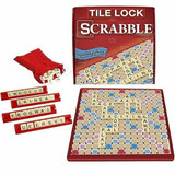 Hasbro Tile Lock Scrabble