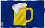 Anley Beer Mug Flag 3 x 5