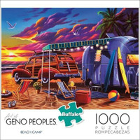 Buffalo Games Geno Peoples Beach Camp Jigsaw Puzzle