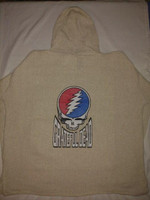 ERRI Grateful Dead Steal Your Face Natural Baja Hoodie