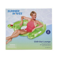 Polygroup Trading Summer Waves Inflatable Chill Out Lounger Float