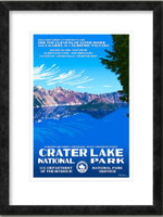 NPP Crater Lake National Park Poster 