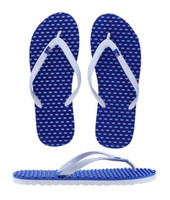 Souls Footwear Souls Australian Comfort Massage Barrier Reef Blue Thongs 