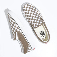  Vans Checkerboard Classic Slip Ons 