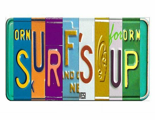 CASS Surfs Up Vanity License Plate