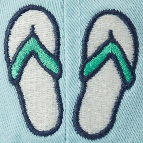 Life is Good Flip Flops Chill Cap