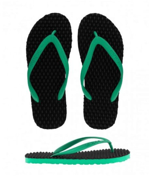 Souls Footwear Souls Australian Original Massage Green Licorice Thongs