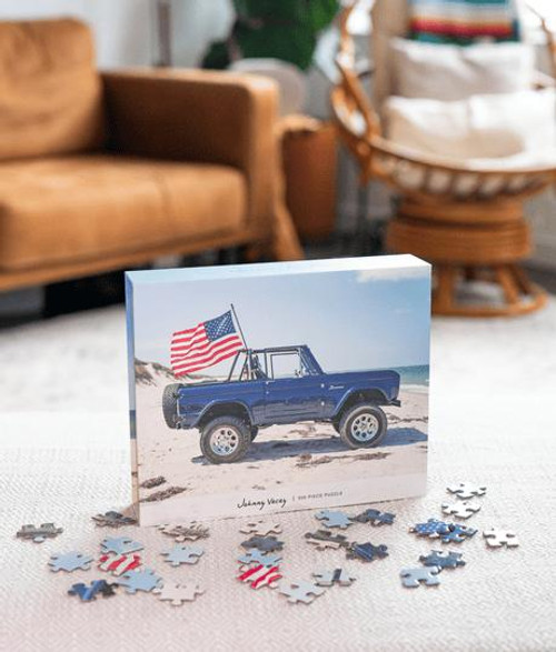 Johnny Vacay American Bronco Jigsaw Puzzle