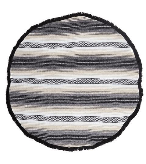 Wet Products 6' Woven Round Beach Blanket 