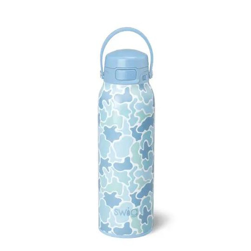  Swig Saltwater Camo EZ Fill 32 oz Bottle 