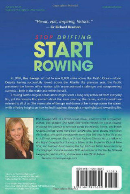 Book Stop Drifting, Start Rowing One Womans Search for Happiness and Meaning Alone on the Pacific