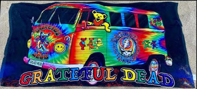 Grateful Dead Dancing Bear Bus Shirt Perfect for Dead & 