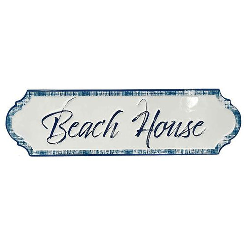 Beach House Metal Wall Plaque > Decor & Signs > Beach House