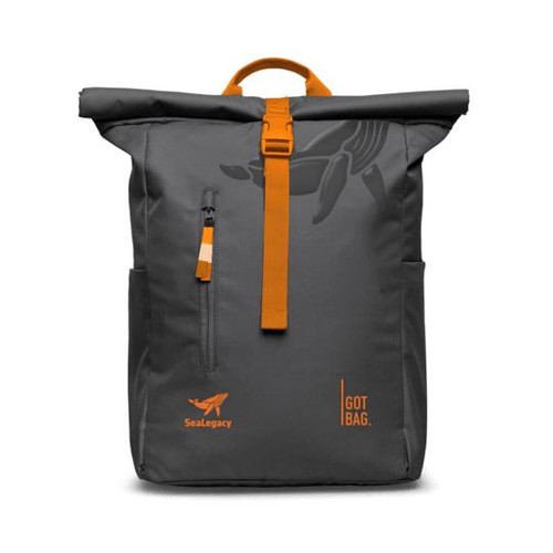 GOT BAG Rolltop Easy Backpack Shark Monochrome | beachgoods display picture 3