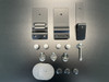 Ford E-Series - Awning Brackets (Van with Rear Windows)