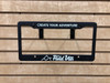 Field Van License Plate Frame