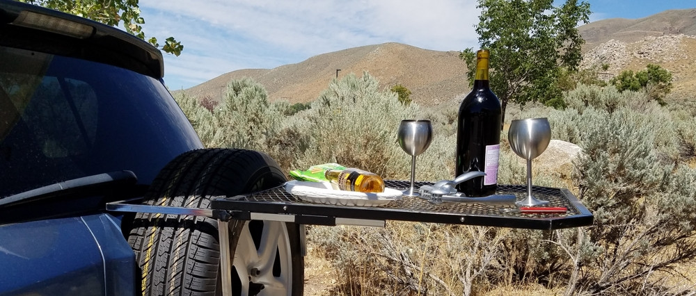 Tailgater Tire Table Field Van