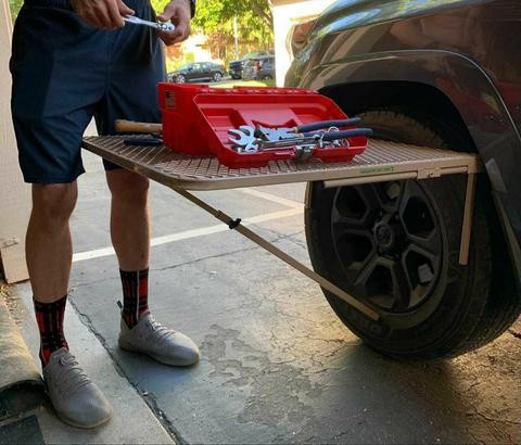 Tailgater Tire Table Large - Steel