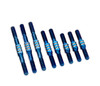 RC10 Classic Fin titanium turnbuckle set-burnt blue, 7pc RC10 Classic Fin titanium turnbuckle set-burnt blue, 7pc