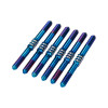 RC10B7 3.5x48mm Fin Titanium Turnbuckle, Burnt Blue, 6pc RC10B7 3.5x48mm Fin Titanium Turnbuckle, Burnt Blue, 6pc