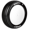 Louise R/C E-Orbit 1/10 2WD Front Buggy Tire, Soft, Mounted on White LOULT3182SWAF