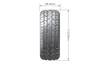 B-Rocket 1/8 Off-Road Buggy Tires, 17mm Hex, Mounted on B-Rocket 1/8 Off-Road Buggy Tires, 17mm Hex, Mounted on