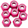 1UP Racing 075 Aluminum Locknuts, M3, Hot Pink, 8pcs 1UP870402