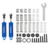 Power Hobby 80mm Promatics Two Stage Internal Spring Shocks, Blue PHB5672BLUE