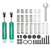 Power Hobby 90mm Promatics Two Stage Internal Spring Shocks, Green PHB5673GREEN