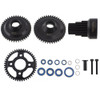 Steel 2 Speed 3 Speed Gear Set w/ Clutch Bell, Kyosho Steel 2 Speed 3 Speed Gear Set w/ Clutch Bell, Kyosho
