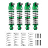 Power Hobby 34mm 1/24 Big bore Scale Shock for Axial 1/24 SCX24, Green, 4 PHB6464GREEN