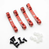 Power Hobby Aluminum Suspension Mount Set (+1.0/-2.0) Red, MST RMX 2.5 PHB6820RED