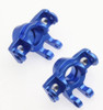 Aluminum Front Steering Knuckles, Blue, for Arrma Grom