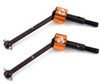 Power Hobby Steel Rear Drive Shafts CVD Orange, HPI RS4 Sport3 PHB6420ORANGE
