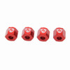 Aluminum Wheel Hex, Red, for Redcat Ascent-18