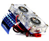 Aluminum Cooling Fan Slash 4WD Blue Aluminum Cooling Fan Slash 4WD Blue
