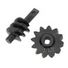Power Hobby Steel Overdrive Gears Diff Worm Set 2T/12T, Overdrive33%, PHBSCX24768