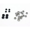 Tamiya TT-02 Aluminum Upgrade Kit TT02 -Black Tamiya TT-02 Aluminum Upgrade Kit TT02 -Black