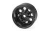 Stamped Steel 1.0" Pro8 Beadlock Wheels, Black Stamped Steel 1.0" Pro8 Beadlock Wheels, Black