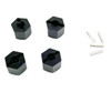 12mm Wheel Hex Adapters with Pins (4) for CEN F250 12mm Wheel Hex Adapters with Pins (4) for CEN F250