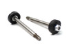 Racers Edge Front Shock Shaft w / Piston (pr.): Fits RCE1849BL/R RCE1880
