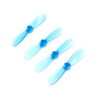 Rage R/C Propeller Set (4) Blue; AeroBoard RGR4573