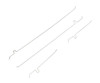 Rage R/C Pushrod Set; Zero RGRA1349